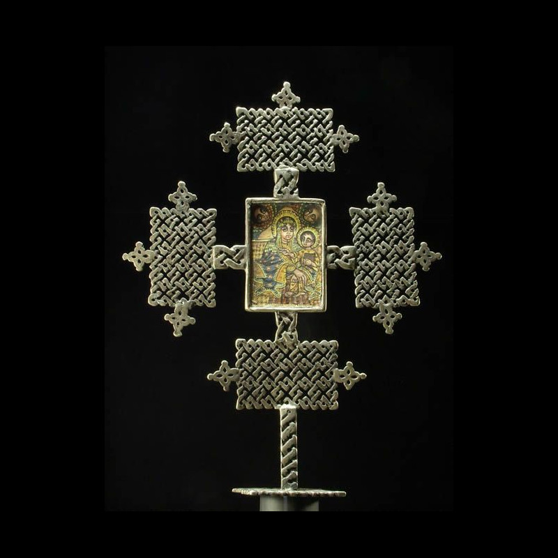 Croix Copte autel Maskal - Amahara - Ethiopie