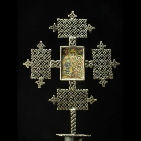 Croix Copte autel Maskal - Amahara - Ethiopie