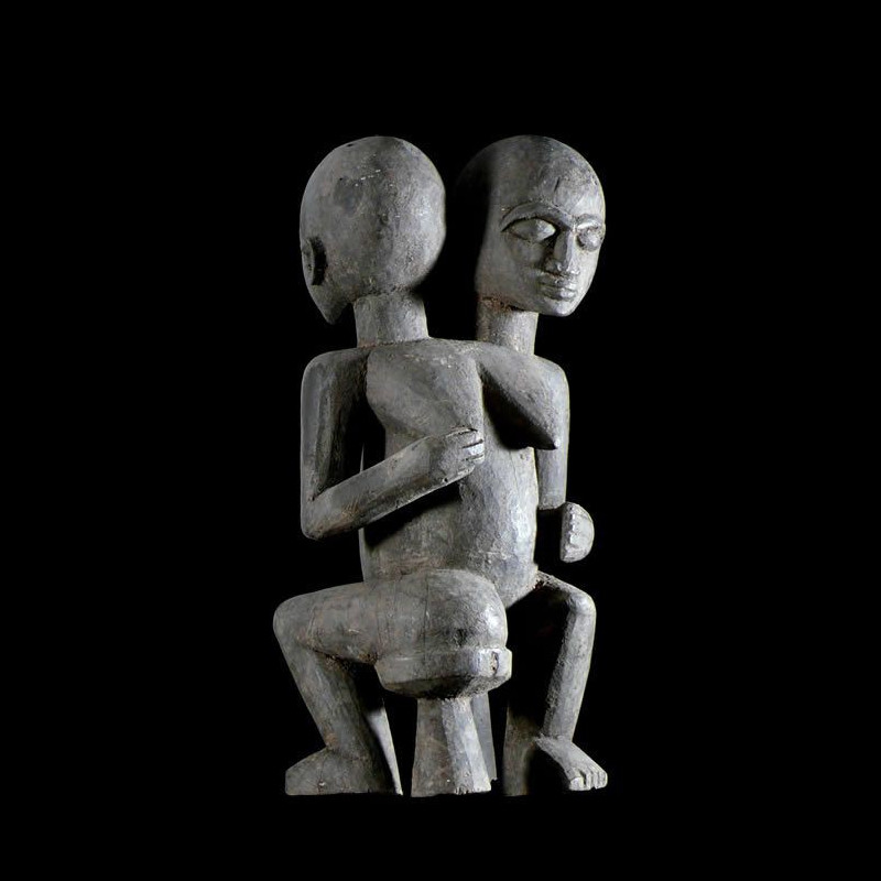 Statue Bateba Tibala janiforme - Lobi - Burkina Faso