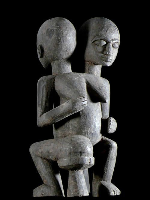 Statue Bateba Tibala janiforme - Lobi - Burkina Faso
