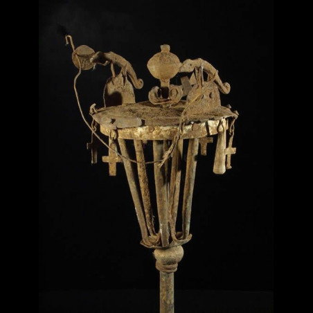 Asen / autel portatif - Ethnie Fon - Benin - Rites funeraires