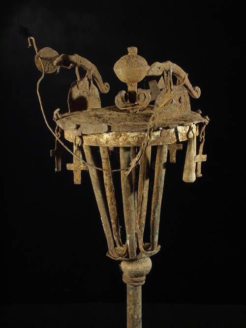 Asen / autel portatif - Ethnie Fon - Benin - Rites funeraires