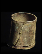 Bracelet monnaie en alliage de cuivre - Gounou / Gayak - Tchad
