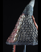 Chapeau coiffe ancien Bwami - Lega - RDC Zaire - Objets usuels