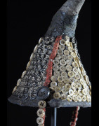Chapeau coiffe ancien Bwami - Lega - RDC Zaire - Objets usuels