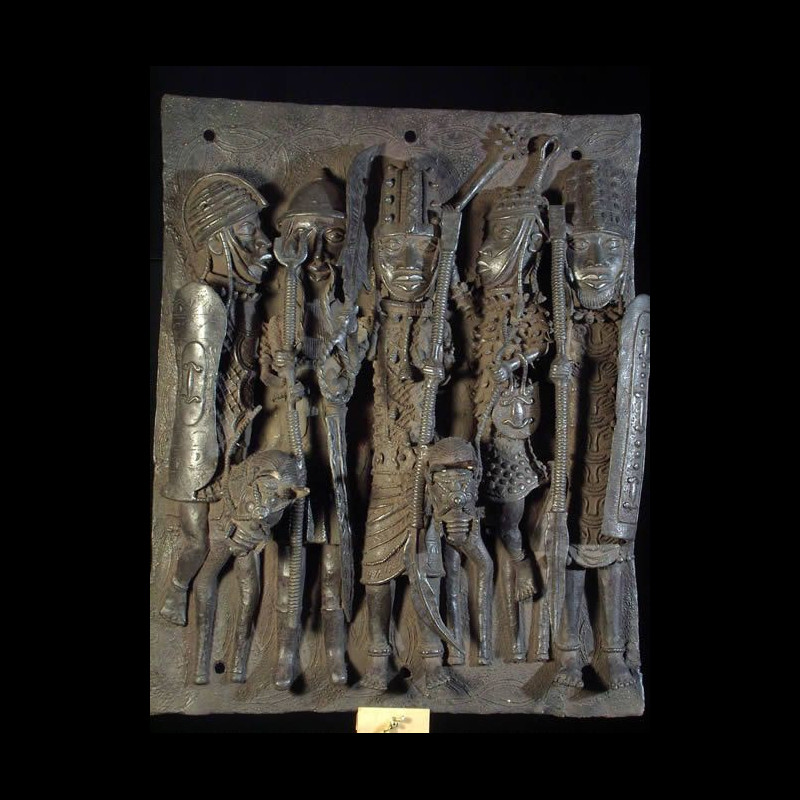 Plaques de palais - Nigeria - BIni Edo - Bronze cire perdue