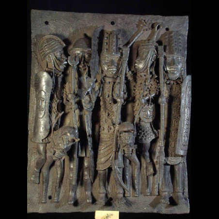 Plaques de palais - Nigeria - BIni Edo - Bronze cire perdue