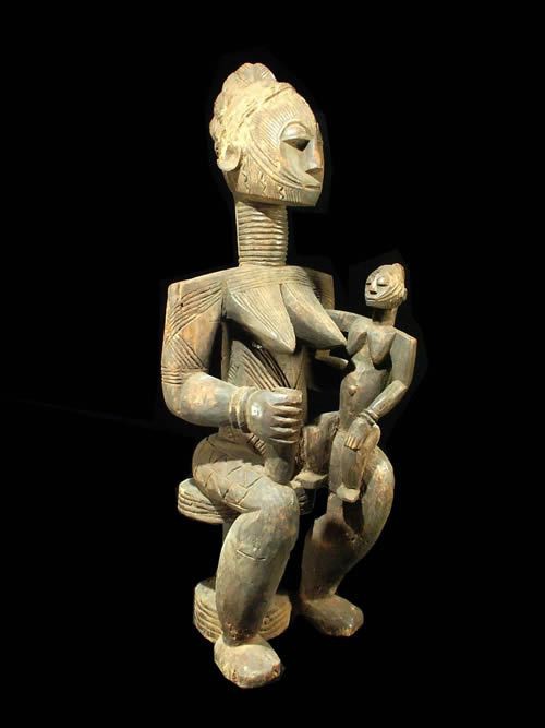 Maternite Okishi - Afo - Nigeria - Statues africaines