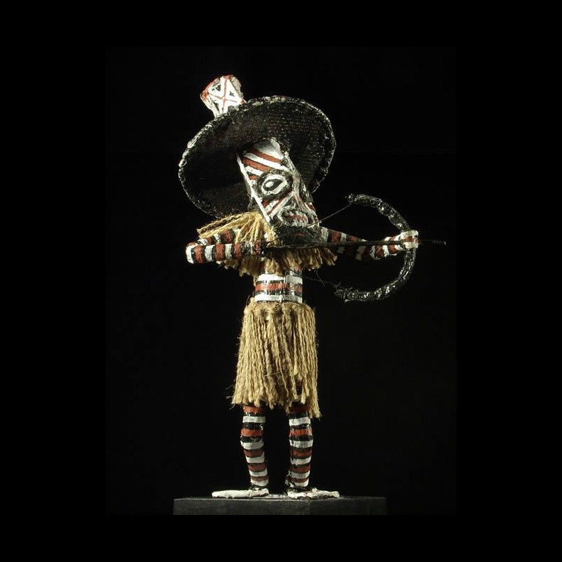 Poupee Akishi - Chokwe - Angola - Poupees africaines