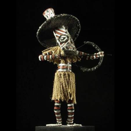 Poupee Akishi - Chokwe - Angola - Poupees africaines