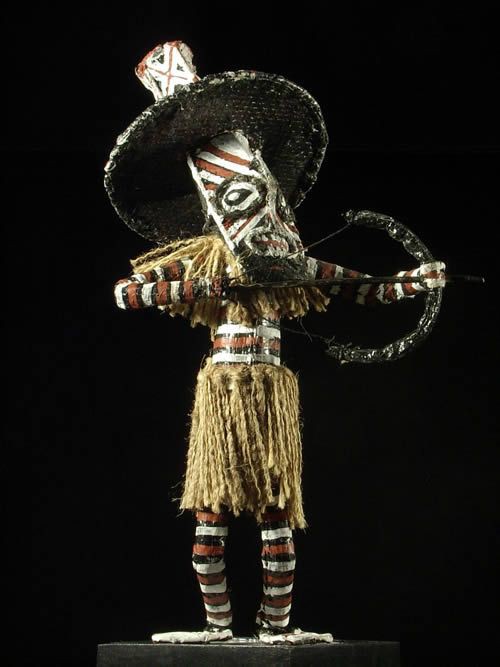 Poupee Akishi - Chokwe - Angola - Poupees africaines