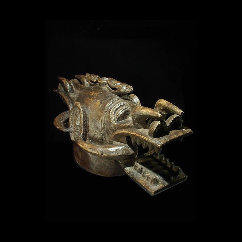 Masque Wanyugo / Poniugo Janiforme - Senoufo - Côte d'Ivoire