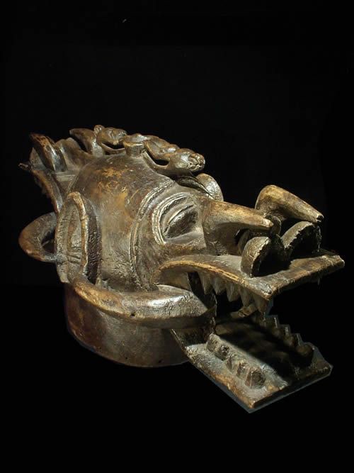 Masque Wanyugo / Poniugo Janiforme - Senoufo - Côte d'Ivoire