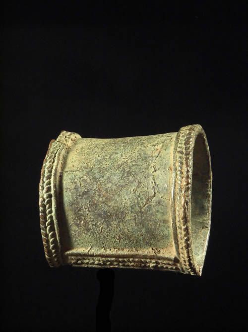 Bracelet monnaie en alliage de cuivre - Gounou / Gayak - Tchad