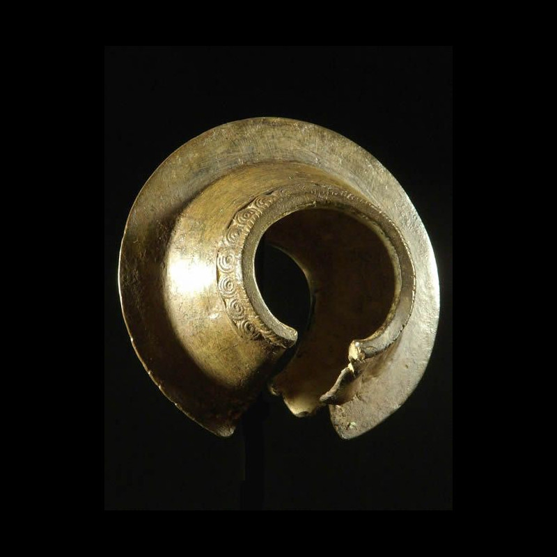 Bracelet Kobre en alliage cuivreux - Mossi - Burkina Faso