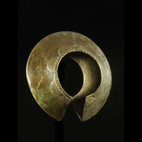 Bracelet Kobre en alliage cuivreux - Mossi - Burkina Faso