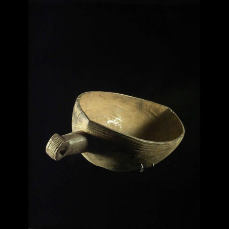 Calebasse en bois - Shi / Bashi - RDC Zaire