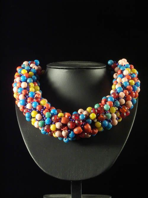 Collier monnaie de mariage - Peuhl Mali - Perles et Monnaies