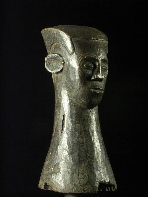 Tete statue pilon - Kuba / Ngongo - RDC Zaire