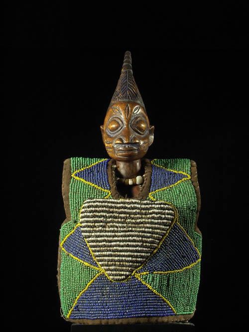 Brassiere de jumeau Ibeji en perles - Yoruba - Nigeria