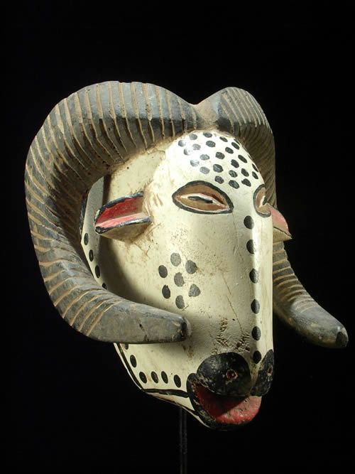Masque zoomorphe belier - Bozo - Mali - Masques du Mali