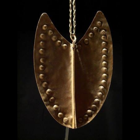 Parure pectorale en cuivre - Dinka - Soudan