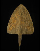 Monnaie primitive Houe en fer noir - Mambila - Cameroun