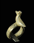 Bague amulette pintade - Lobi - Burkina Faso