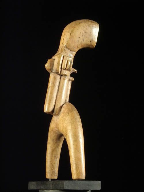 Lance pierres pistolet - Baoule - Côte d'Ivoire - Armes africaines