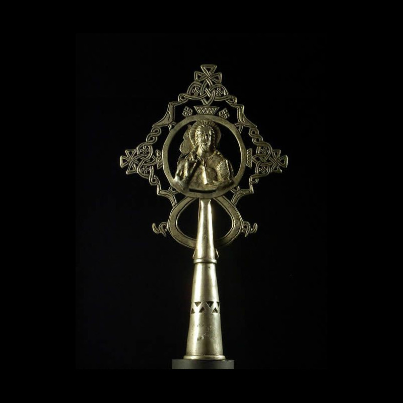 Croix processionnelle Copte Maskal - Amahara - Ethiopie