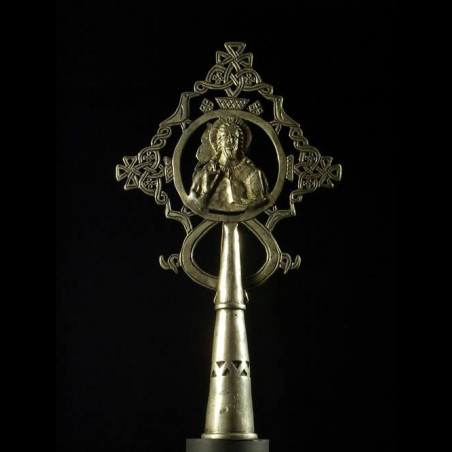 Croix processionnelle Copte Maskal - Amahara - Ethiopie