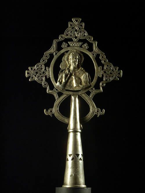 Croix processionnelle Copte Maskal - Amahara - Ethiopie