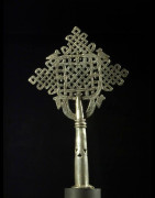 Croix processionnelle Copte Maskal - Amahara - Ethiopie