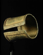 Bracelet monnaie en alliage de cuivre - Marba - Tchad