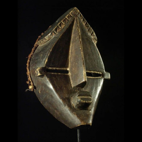 Masque Mfondo de chasse - Lwalwa - RDC Zaire - Masques africains