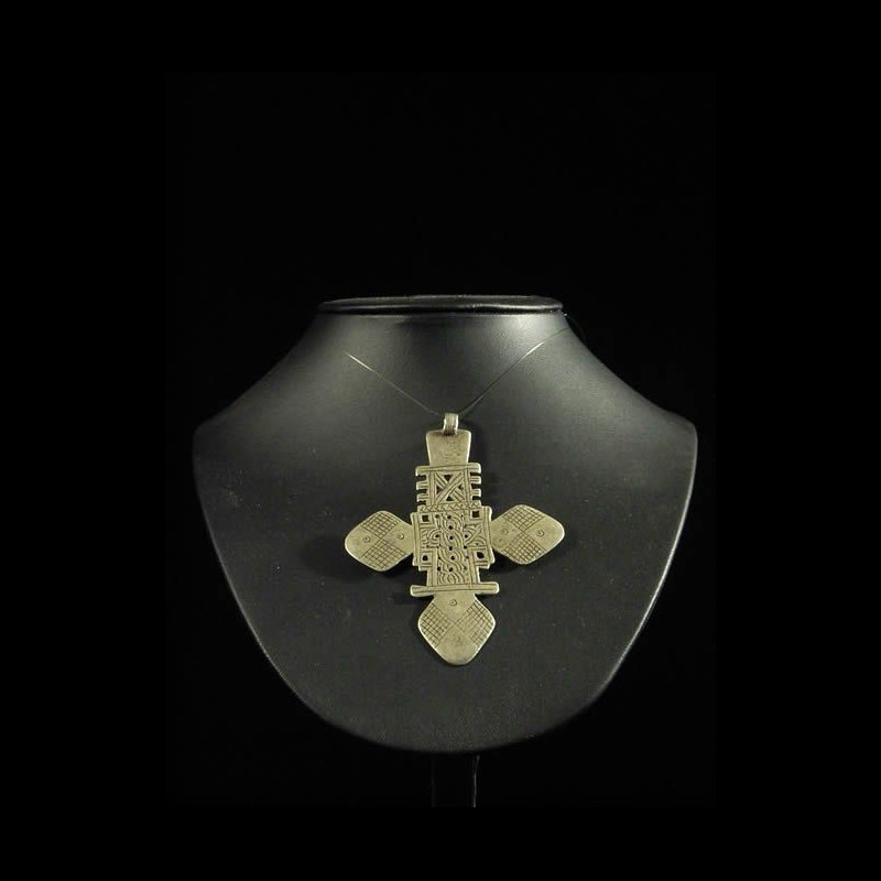 Croix pectorale Copte Maskal - Amahara - Ethiopie