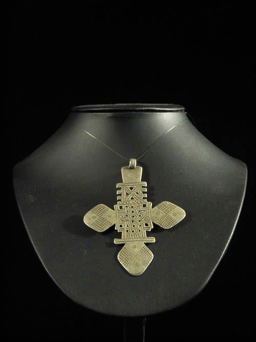 Croix pectorale Copte Maskal - Amahara - Ethiopie