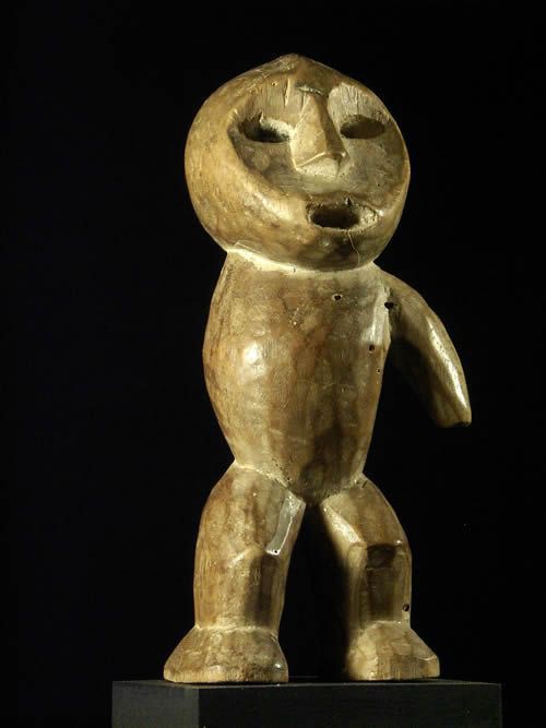 Statuette anthropomorphe Iginga - Lega - RDC Zaire