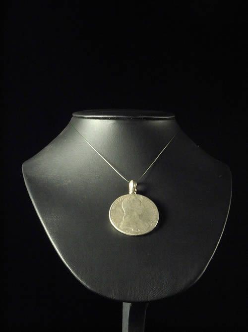 Pendentif Maria Theresa Thaler en argent - Ethiopie