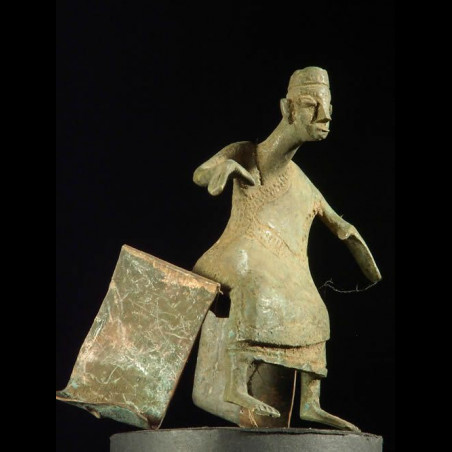 Fragment Asen / autel portatif - Ethnie Fon - Benin - Rites