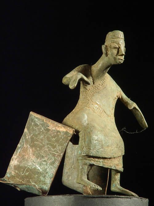 Fragment Asen / autel portatif - Ethnie Fon - Benin - Rites