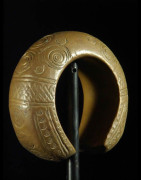 Bracelet en cuivre rouge ancien - Djerma - Niger - Monnaie