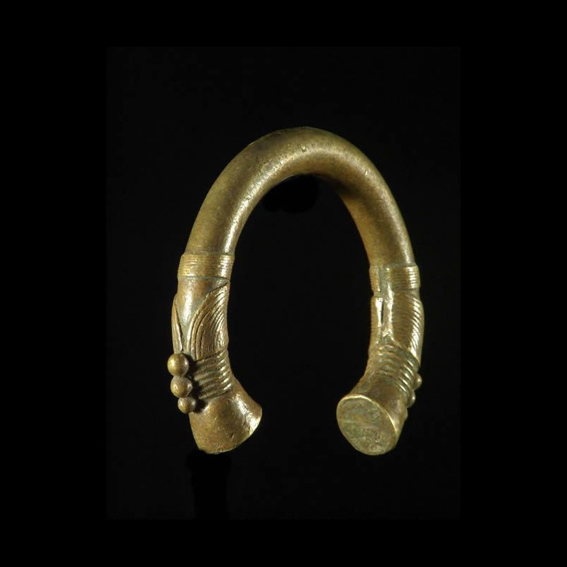 Bracelet Monnaie en Bronze - Minchika - Nigeria