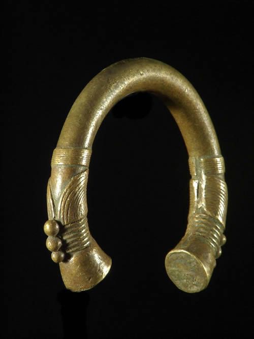 Bracelet Monnaie en Bronze - Minchika - Nigeria
