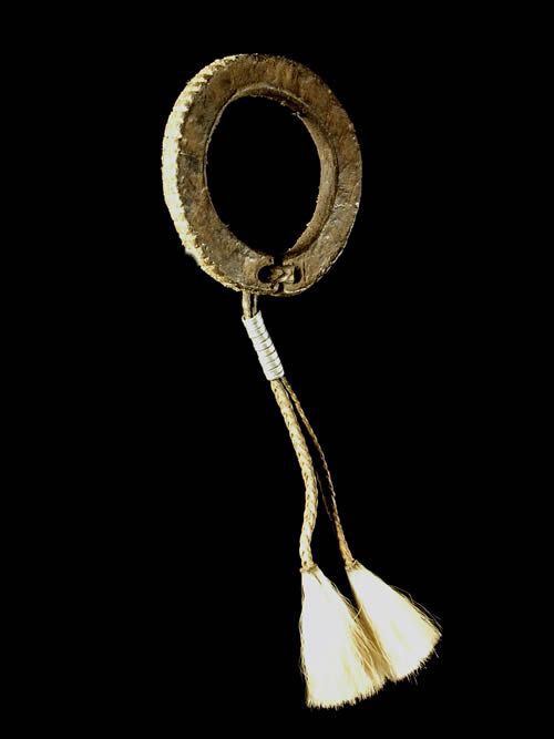 Tour de bras en cuir elephant ou hippo - Konso - Soudan - Bijoux