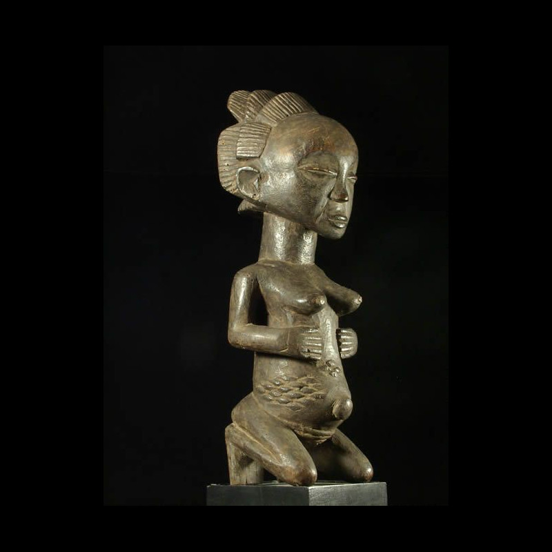 Statuette de fertilite - Luba Shankadi - RDC Zaire