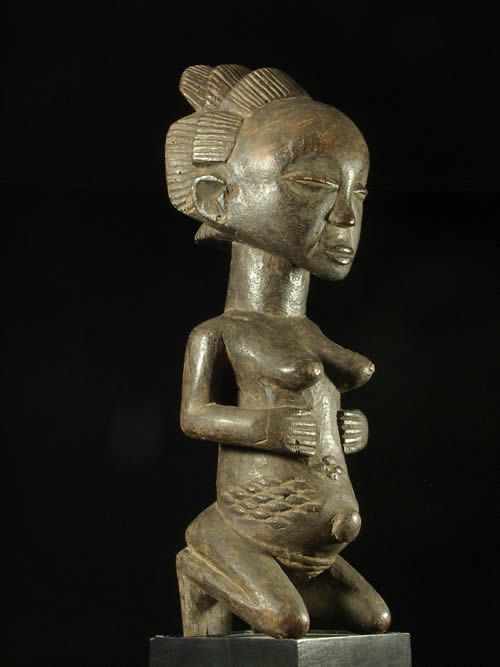 Statuette de fertilite - Luba Shankadi - RDC Zaire