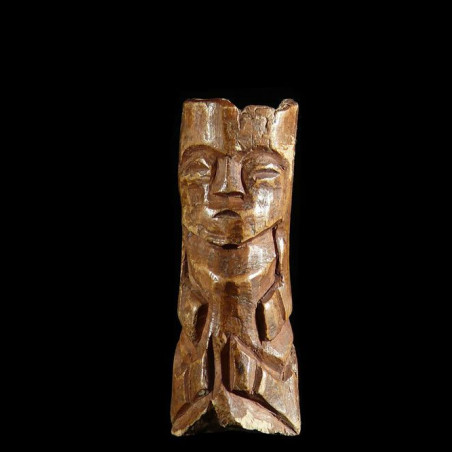 Figurine en os Bovin - Lega - RDC Zaire - Sculptures en os