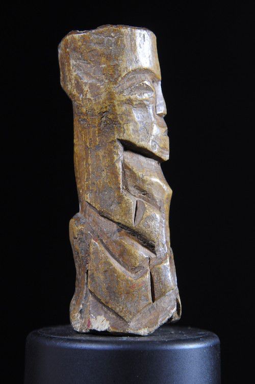 Figurine en os Bovin - Lega - RDC Zaire - Sculptures en os