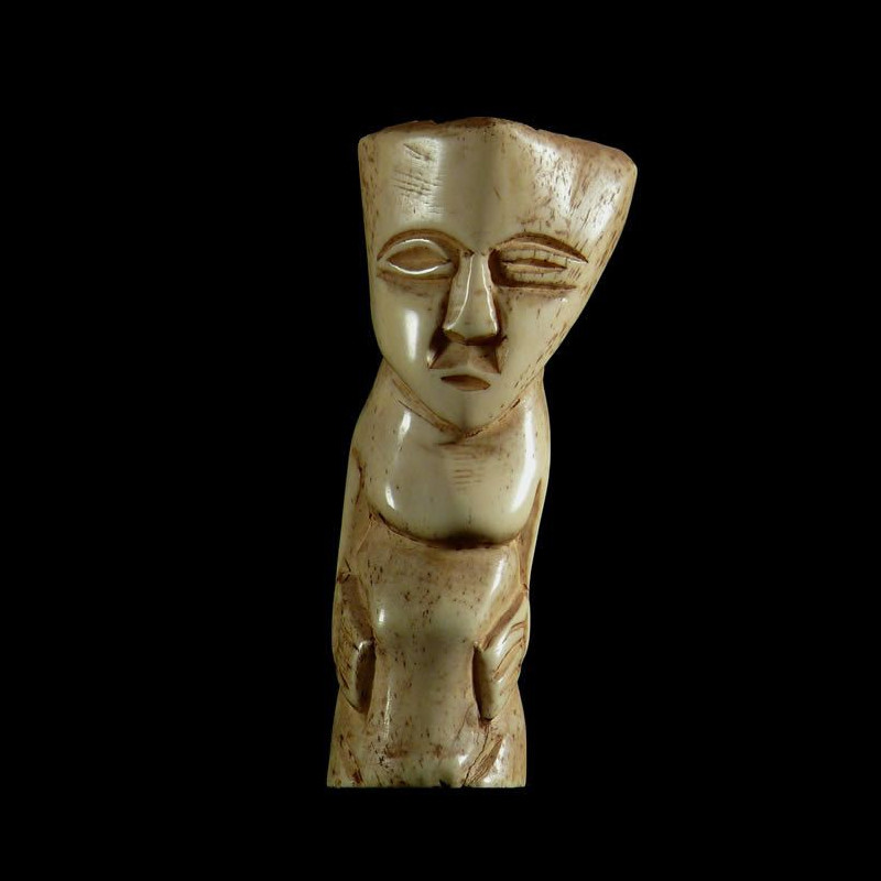 Figurine en os - Lega - RDC Zaire - Sculptures en os